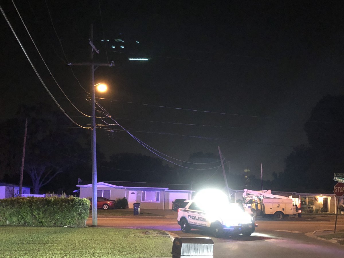 Tampa Police are investigating a traffic crash involving a single vehicle in the area of W. Sligh Av and N. Howard Av. The vehicle driver is in contact with police and was treated for a minor injury