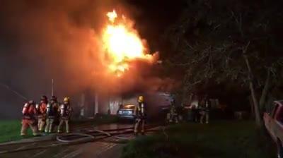 Flames rip at Port St. John home in overnight fire    