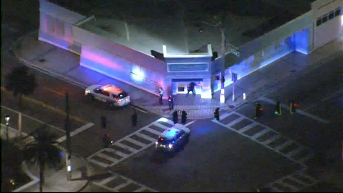 Clearwater Police say a female pedestrian went to the hospital with serious injuries in this crash. The driver left the scene. Continue to avoid intersection.   