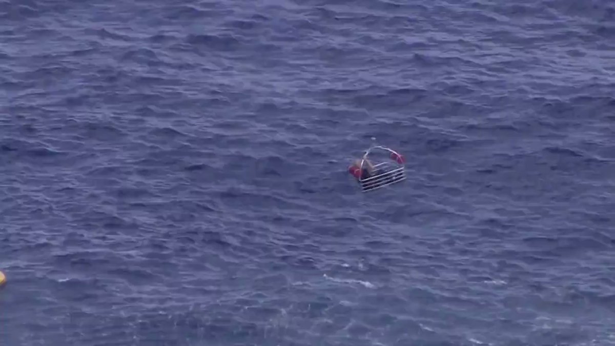 At least one person has been rescued from the water off Bay Harbor Island after a plane crash.     