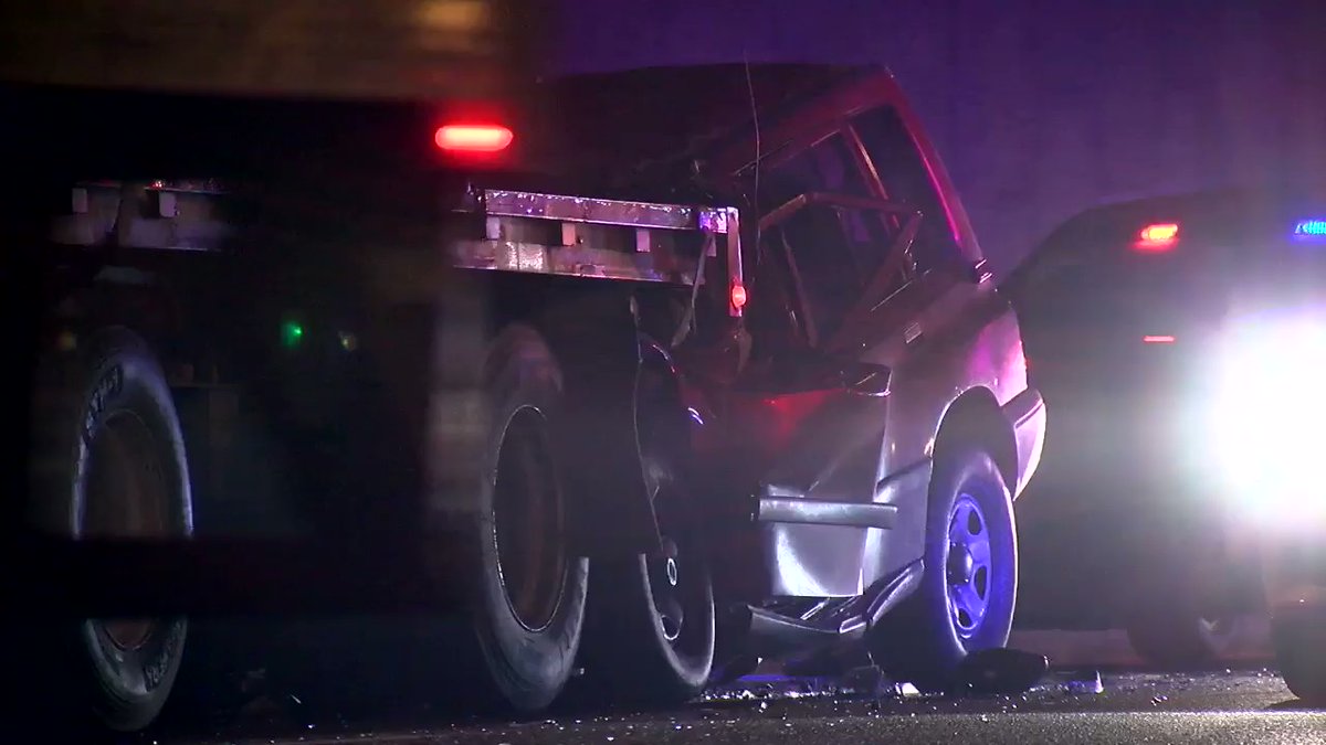 FHP troopers are investigating a deadly crash on eastbound I-4 at Highway 579 (Mango Rd) in Hillsborough County. A vehicle collided with the back of a tractor trailer, killing the driver. Left lane is open.
