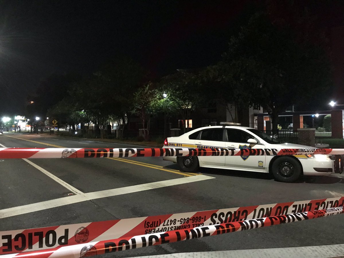 Reported shooting near 5th and Kong's rd - several blocks leading up to Edward Waters College blocked off