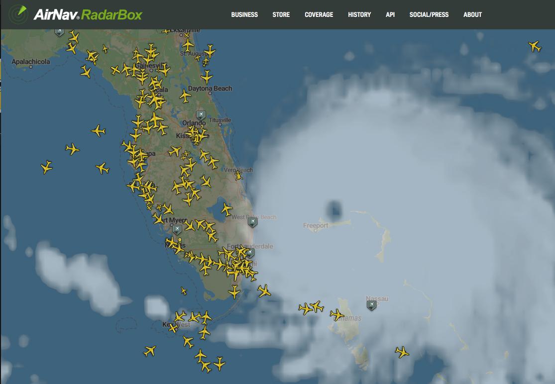 Both American Air and Delta operations are suspended at Orlando Melbourne International Airport (MLB) until further notice