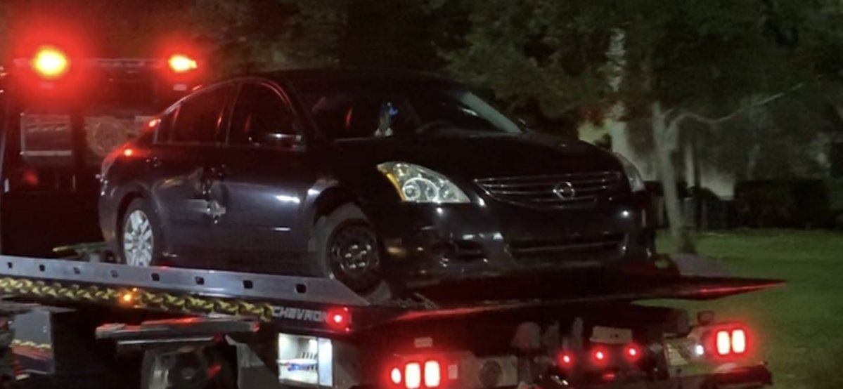 Lauderhill police  LPDPIO  confirm this was a shooting. Woman found in car with multiple gunshot wounds. After a brief standoff, officers later took her girlfriend into custody. Unclear what charges she will face. 