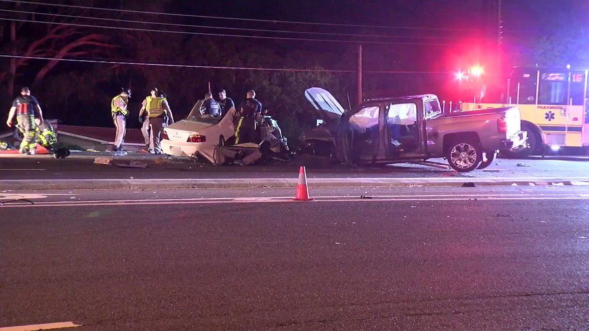 One person is dead and another is in critical condition after a wrong-way crash on US 301 in Riverview late last night