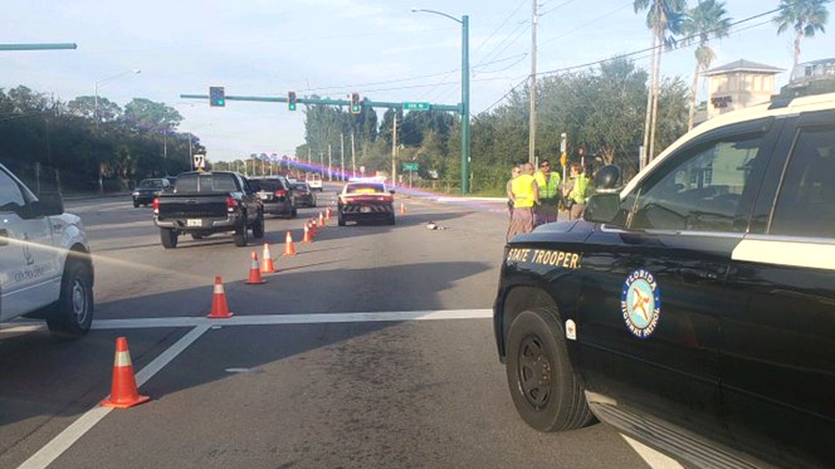 An 88-year-old man was killed in a motorcycle crash Monday afternoon in Martin County