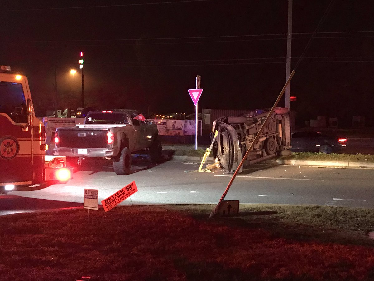 Serious accident on CR210 in St. Johns County - at least one person has been taken to the hospital with life threatening injuries - CR210 will be closed for an extended period of time affecting school transportation in the area 