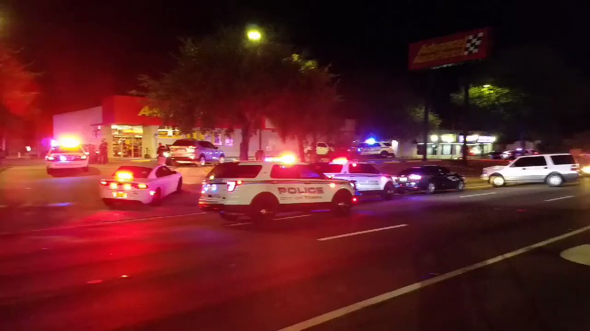 A Tampa Police officer was injured after responding to a burglary call on N 50th Street. She was hit in the head with pliers by a male. The suspect was taken into custody.