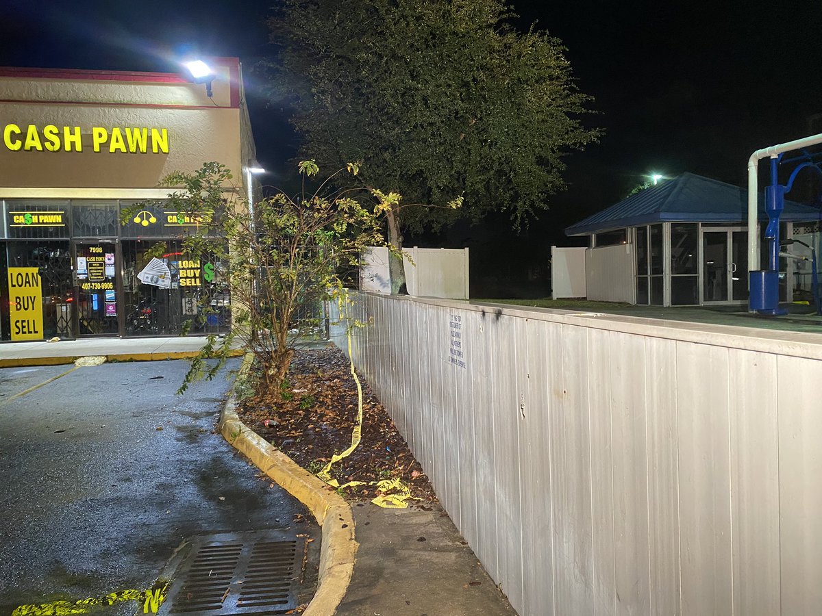 Gunmen on the run after opening fire on people at this E. Colonial Drive strip mall around 6pm Tuesday. Fortunately no one was hurt. 
