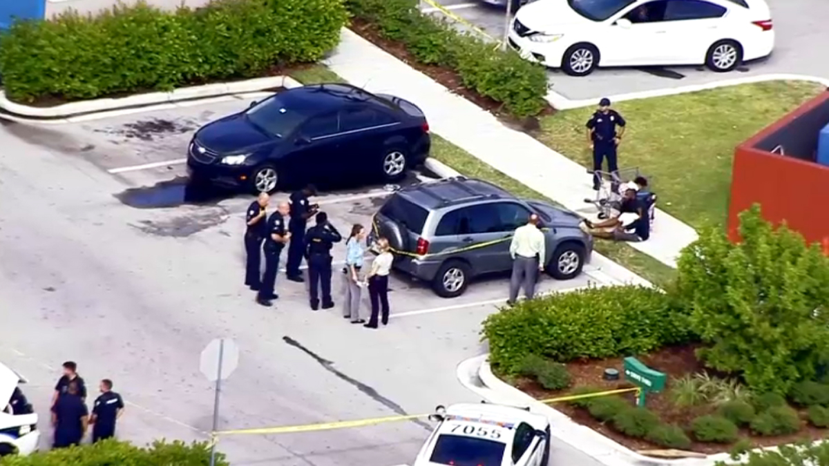 Mother rushed to hospital after she's accidentally shot by her child inside a car in Fort Lauderdale, police say: