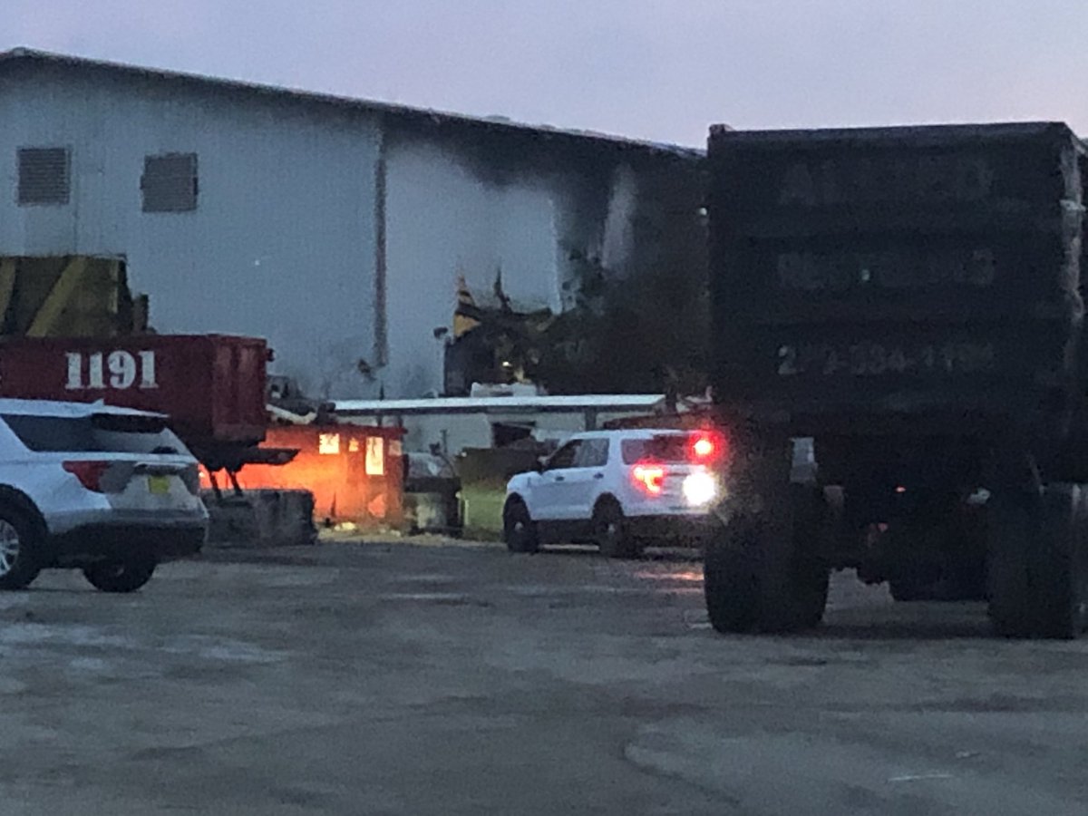 Better look at the damage. Fire investigators are   on scene   