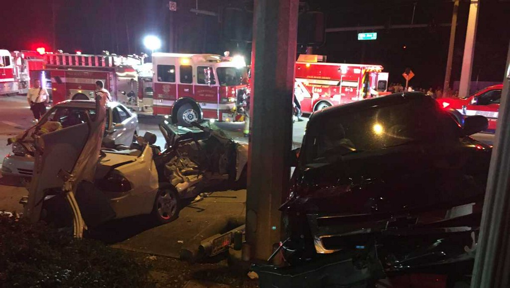 A total of six patients were transported to local hospitals. Three of these patients, one adult and two pediatric, were transported to a local area trauma hospital.