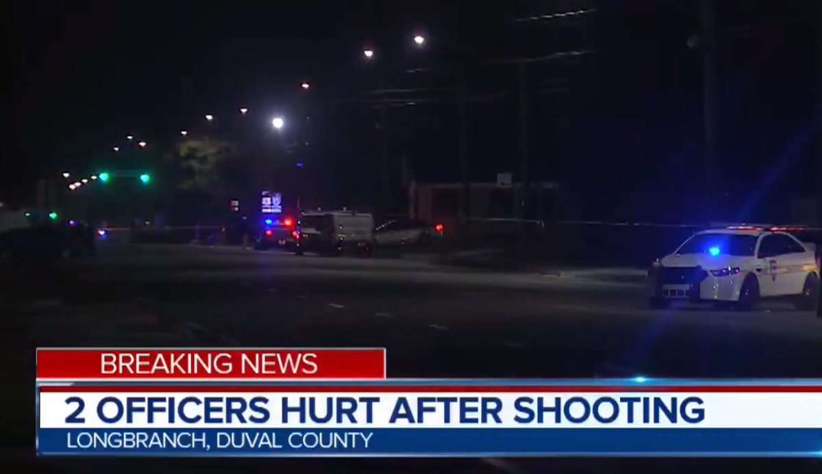 The suspect killed in an officer-involved shooting that sent two Jacksonville policemen to the hospital has been identified 