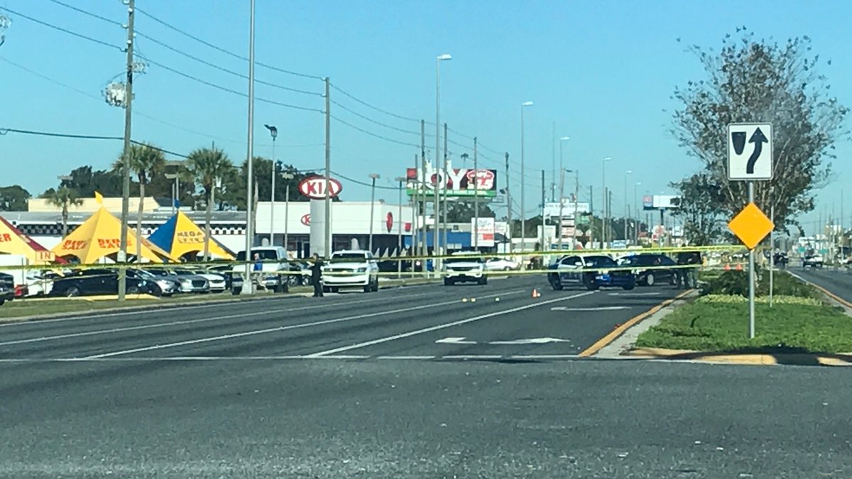 Police investigating road rage shooting involving group of motorcyclists in New Port Richey