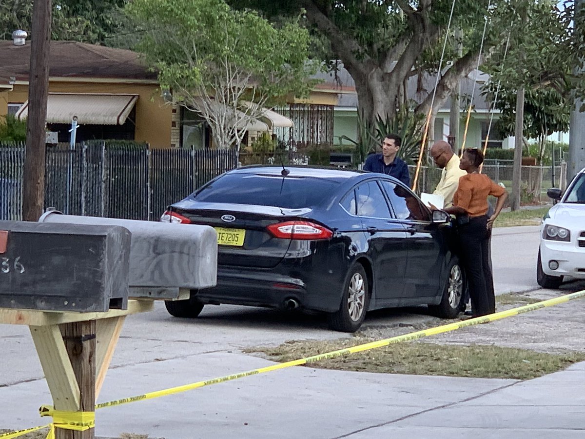 MiamiDadePD investigating shooting on NW 66th Street near 24th Avenue. One man taken to hospital with gunshot wounds