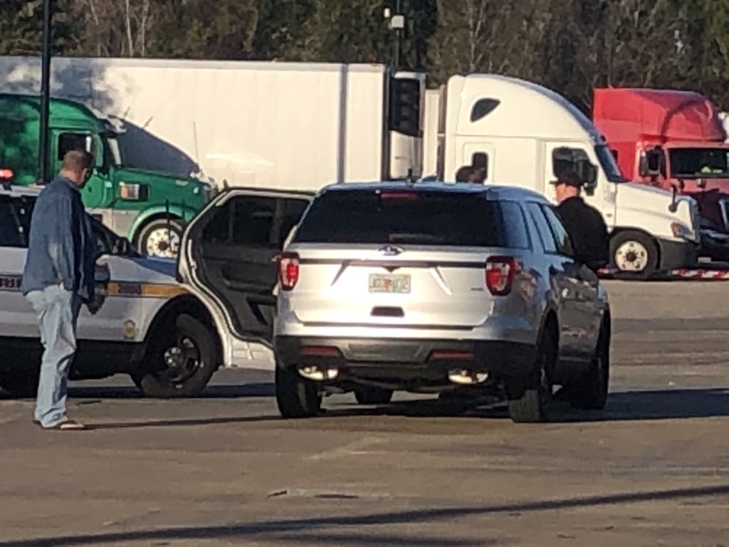 Chief of investigations TK Waters   on scene