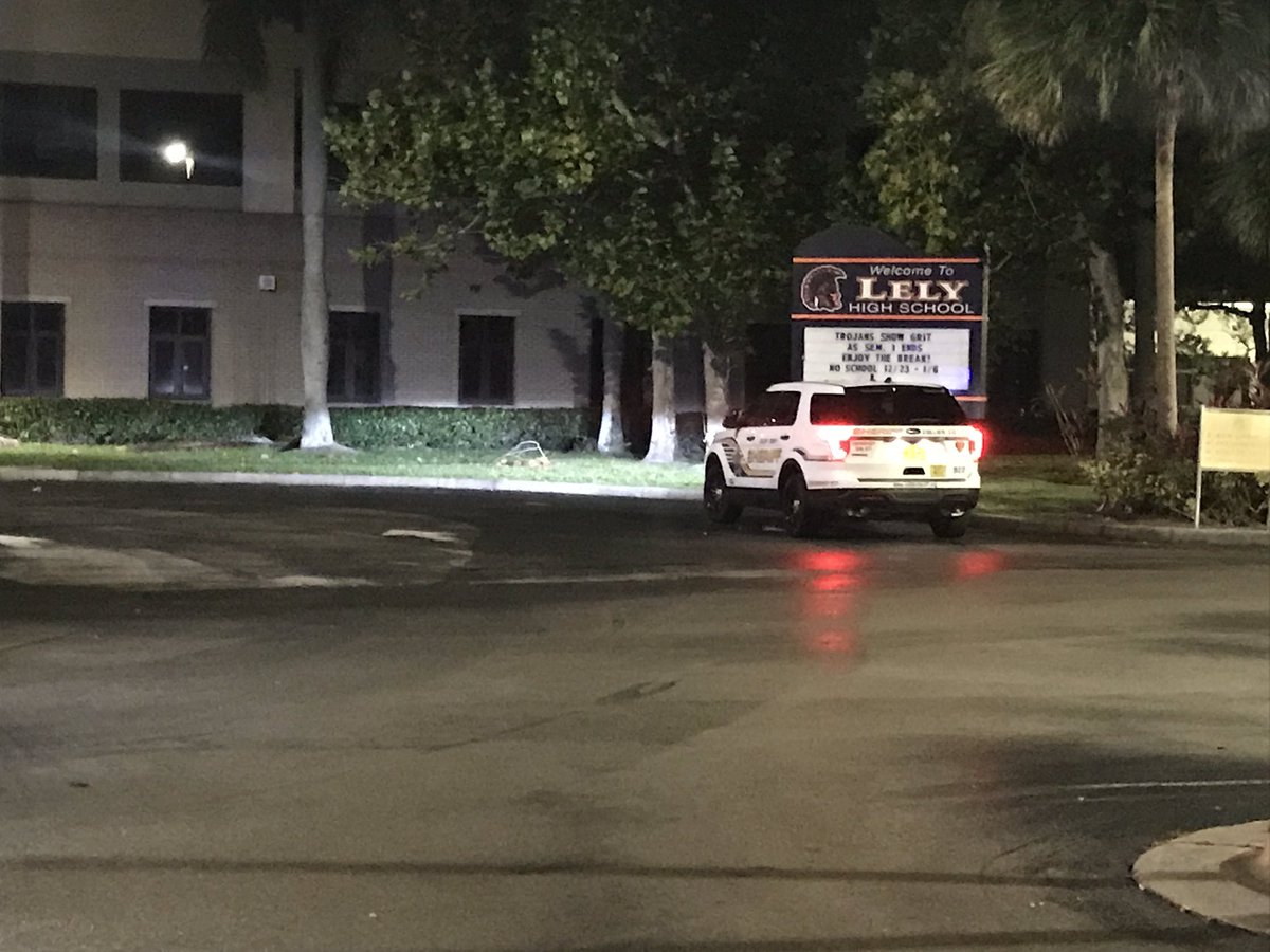 An adult education student has been shot and killed in a domestic violence situation at Lely High School. 