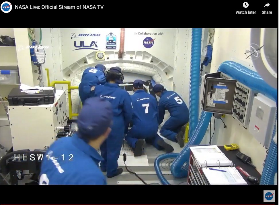 BoeingSpace's #Starliner test will launch at 6:36 AM. Should be visible for a lot of spots.