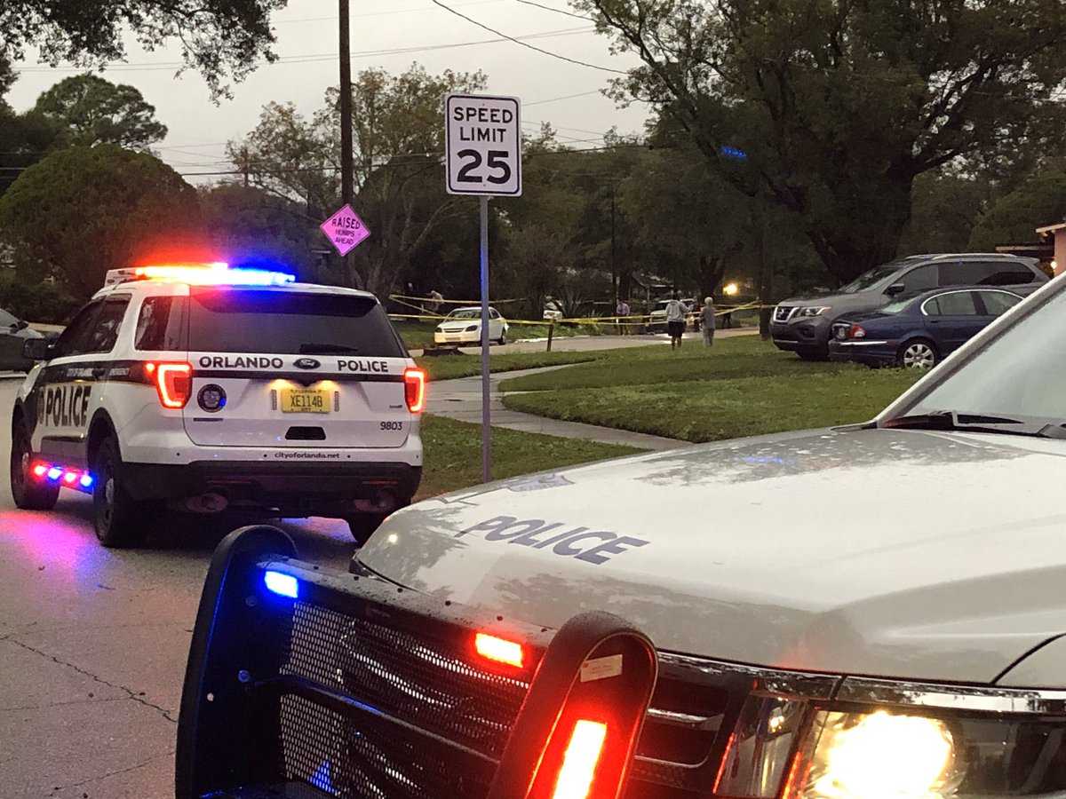 Orlando Police on scene at Kirkland Blvd, finding gunshot victim lying in street after 5am. Pronounced dead at hospital. 
