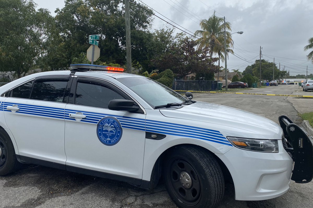 Miami PD:PIO is on scene at NW 2nd Ct & 77th St regarding a shooting where a male was struck by gunfire transported to Jackson Memorial Hospital in stable condition. Please avoid the area of NW 2nd Ct between 77th-79th St as detectives continue to investigate