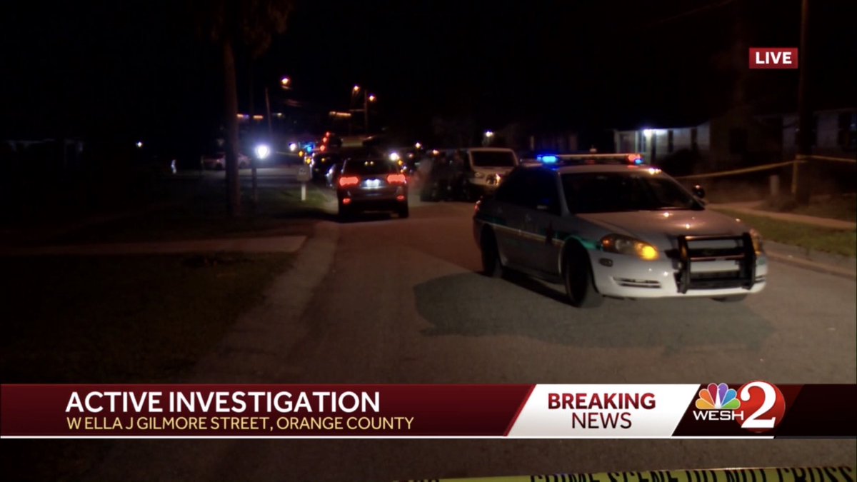OrangeCoSheriff confirms another homicide at the start of the new year.   Deputies are on W Ella J Gilmore in the Apopka area, where they tell a man was shot and killed in a home last night.   