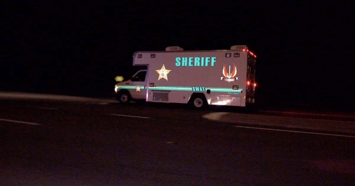 Polk County's SWAT team is at a home where a suicidal man is barricaded inside with two children. The sheriff's office has been at the home on Deeson Rd. near Kathleen Rd. in north Lakeland since early Thursday morning.