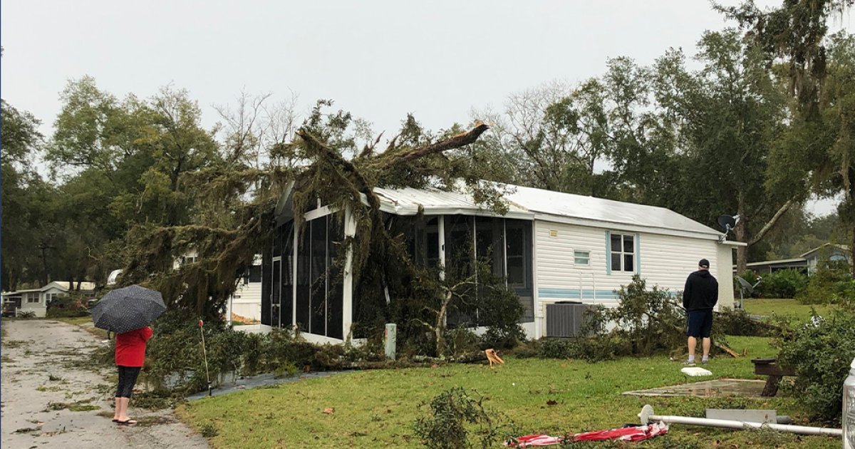 Reports of possible tornado in Central Florida after severe storms
