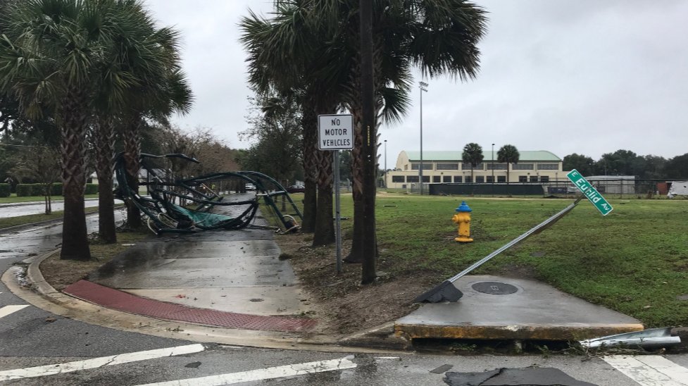 Reports of damage after storms roll through Central Florida