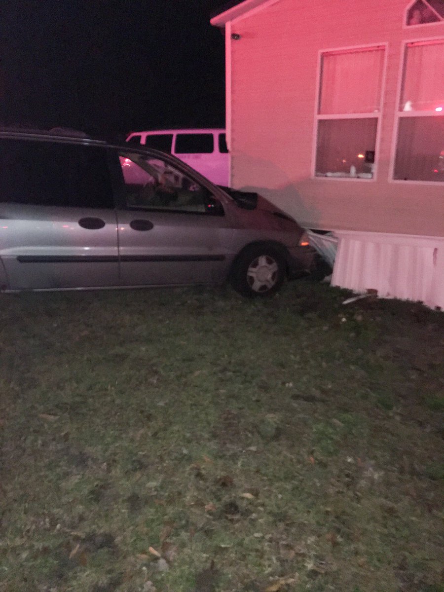 JFRD says 1 person trapped in between van & a mobile home on the westside has been transported the hospital. A 2nd person was also taken to the hospital. The big question is what happen leading up to this van crashing into this mobile home.