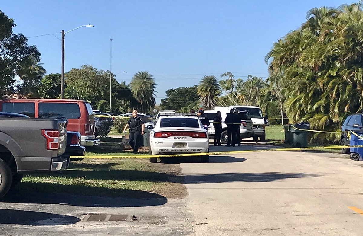 One officer fired at the man, and the man was taken to the hospital. His condition is unknown.   @fdlepio assisting with investigation.   The Officer was in fear of his life and safety. We are still investigating the reasons behind it.-Capt. Ra Shana Dabney-Donovan