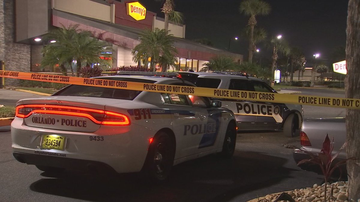 Officials are investigating after they said a man was shot outside of a Denny’s on International Drive late Thursday