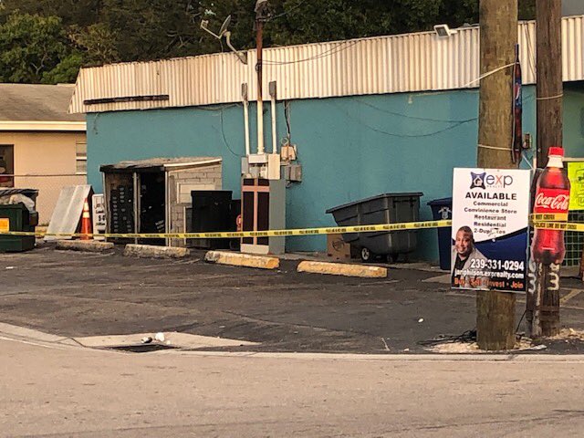 A man was shot in Fort Myers - a man at the hospital.  Non life threatening injuries