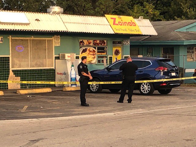 A man was shot in Fort Myers - a man at the hospital.  Non life threatening injuries