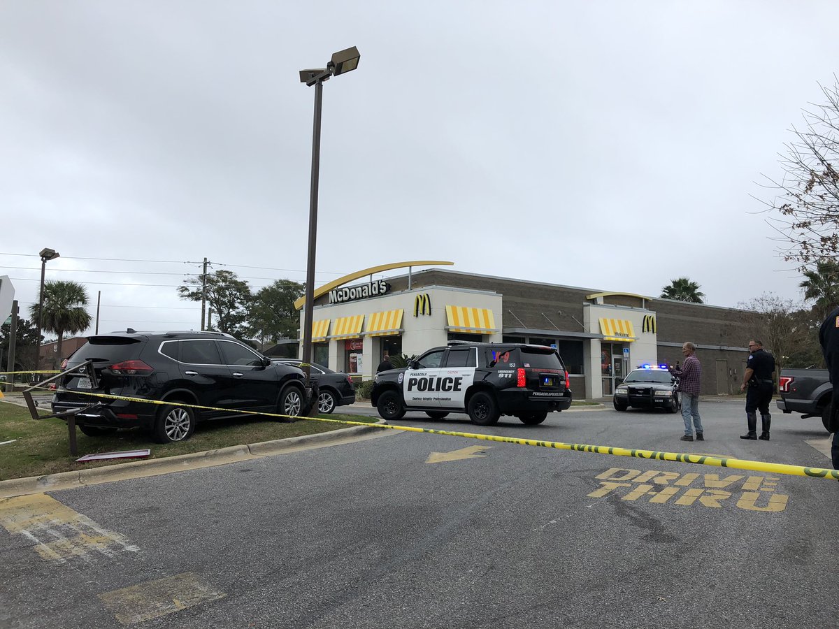 PPD is searching for the occupants of 2 vehicles involved in a shootout while driving down Cervantes street. One vehicle crashed outside McDonald's