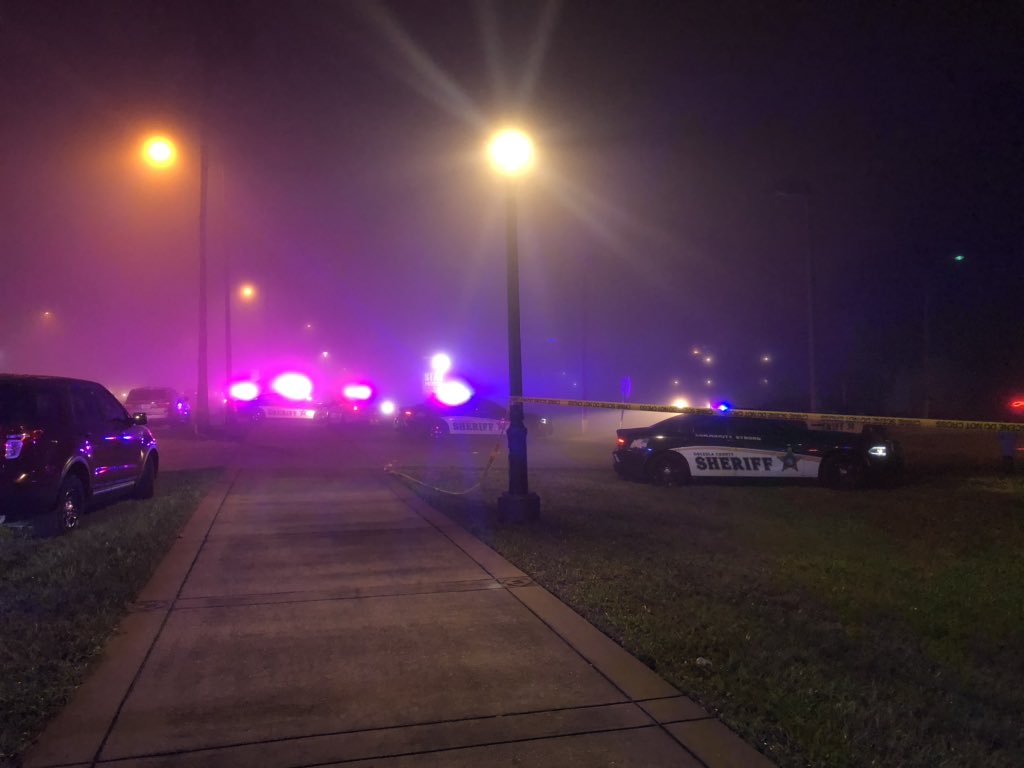 Scene of a fire at Lake Cecile Inn & Suites in Osceola County. We just spoke to a witness who believes someone started a fire inside a hotel room.