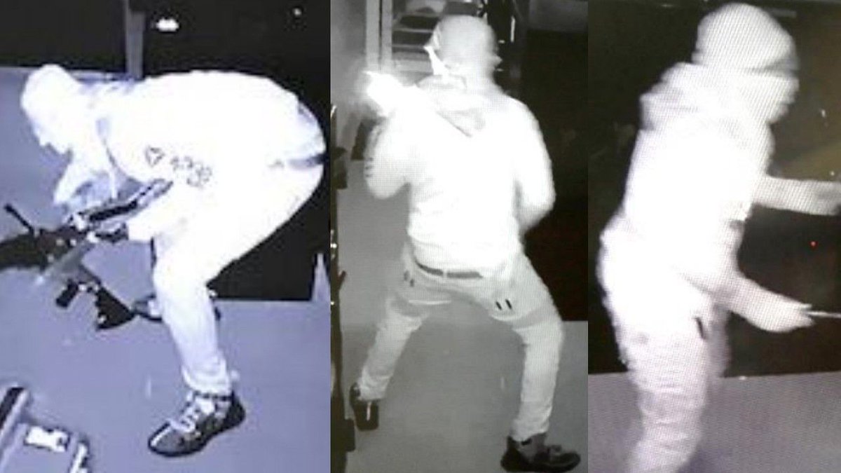 More than a dozen pistols and rifles were stolen from a Port St. Lucie gun store early Monday morning, according to police.