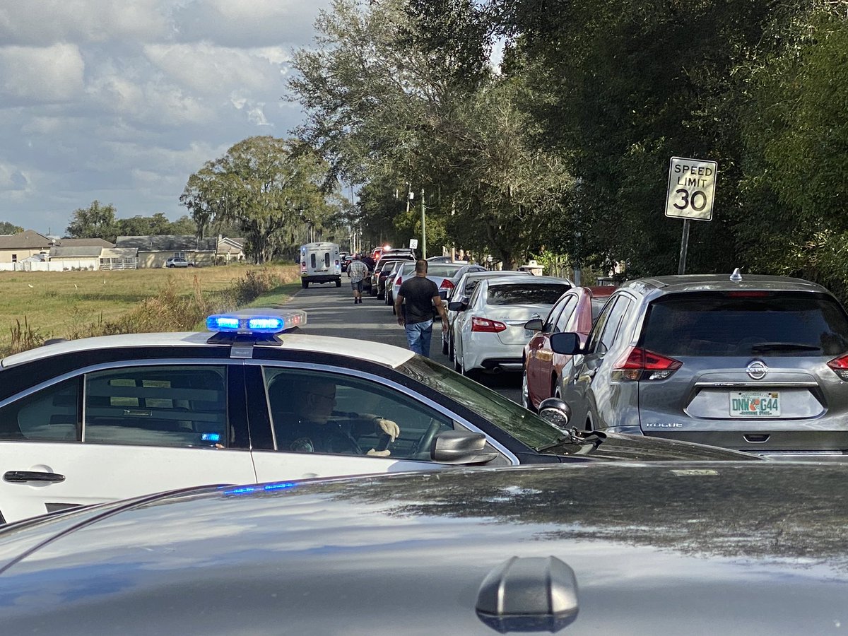 Scene of an officer involved shooting near SR39 and Kilgore Plant City