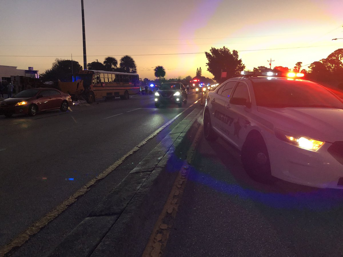 Confirmed from the scene in Lee Blvd near Douglas Ave. Bus 2126 headed to Riverdale. 2 students said their backs hurt - bus vs truck - driver of truck injured  - two lanes are blocked - expect delays - tow truck here