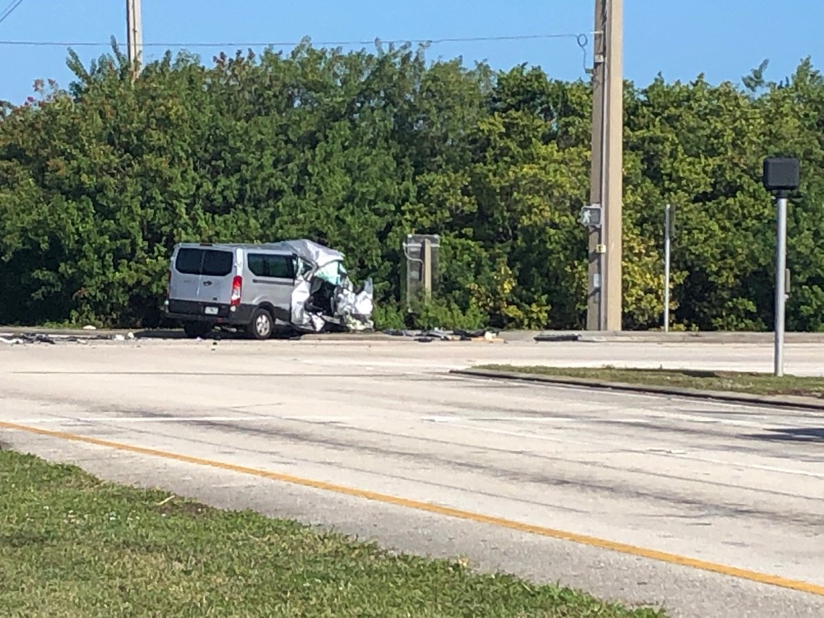 The crash involved a van carrying a college rowing team from Massachusetts. Of the 11 people in the van, a spokesperson for Indian River County Fire Rescue said one person was killed.