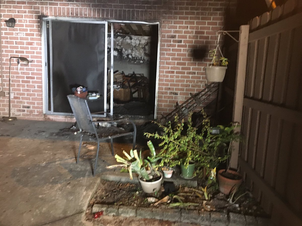 Fire at a unit in Lake Howell Arms in Casselberry puts one elderly woman in the hospital. Injuries unknown at this time. No other units impacted, and cause of fire   under investigation. Happened late last night.