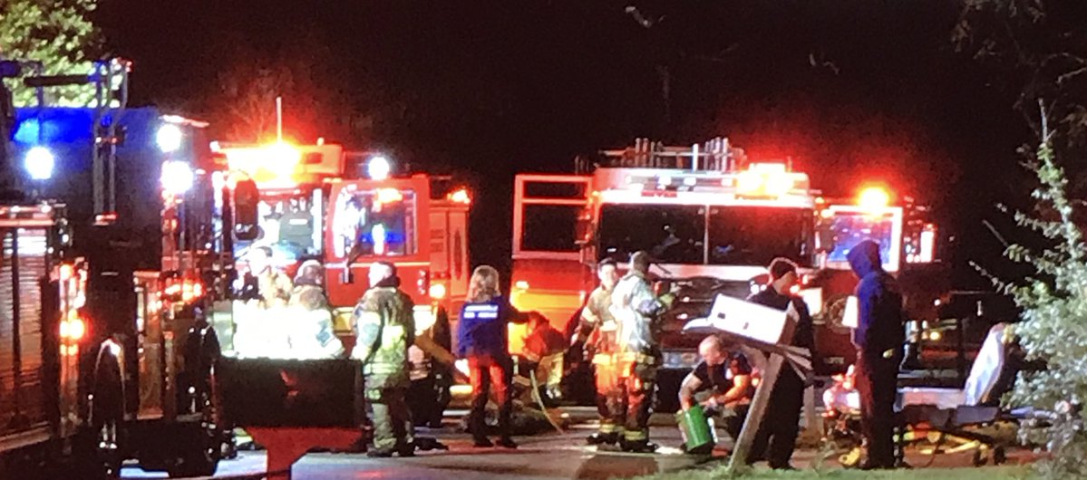 JFRDJAX on scene of a single family home structure fire in the 600 block of 46th st W - according to JFRD there was one occupant home who was able to escape- The state fire marshal has been called in - No injuries reported