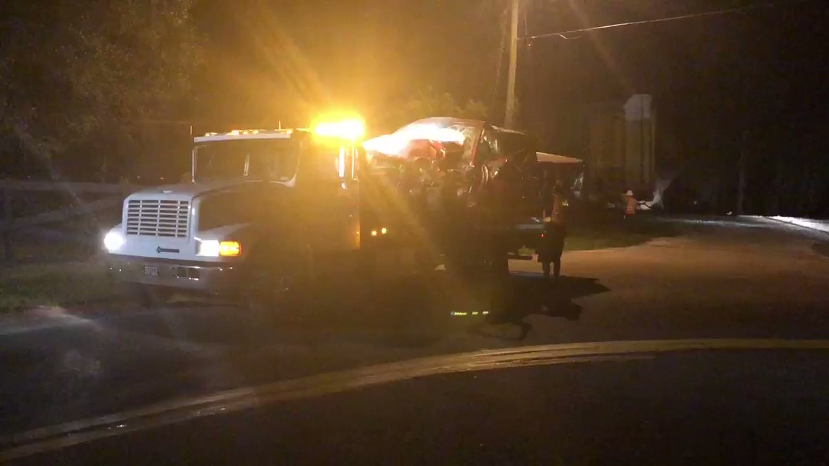 Two people in the freight train were not injured. They say the 87 year old DeLand resident died at the scene.