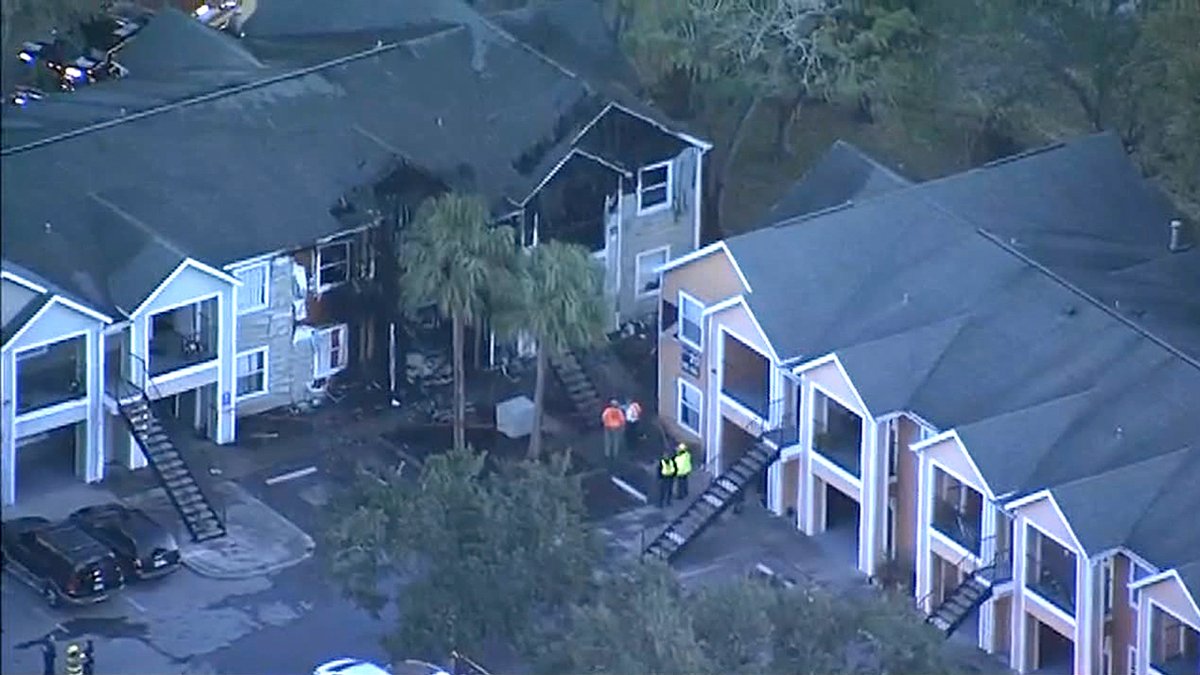 Multiple units of a Bradenton apartment were damaged in a fire. Officials say 20 families were displaced. 