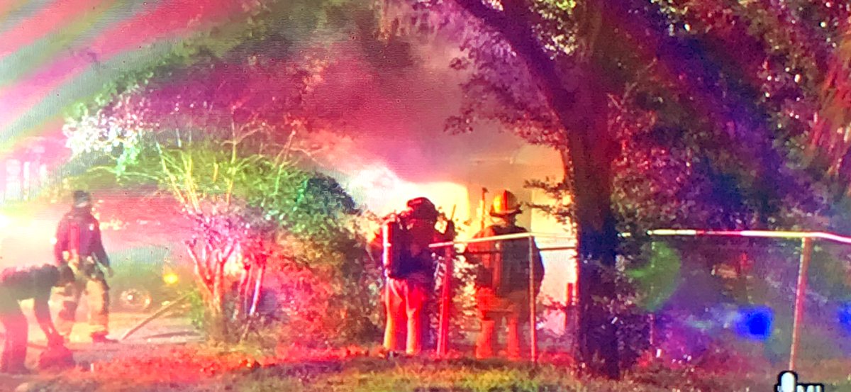 Residential structure fire in the 600 blk of 63rd st - dozens of @JFRDJAX on scene and some roads are closed in the area