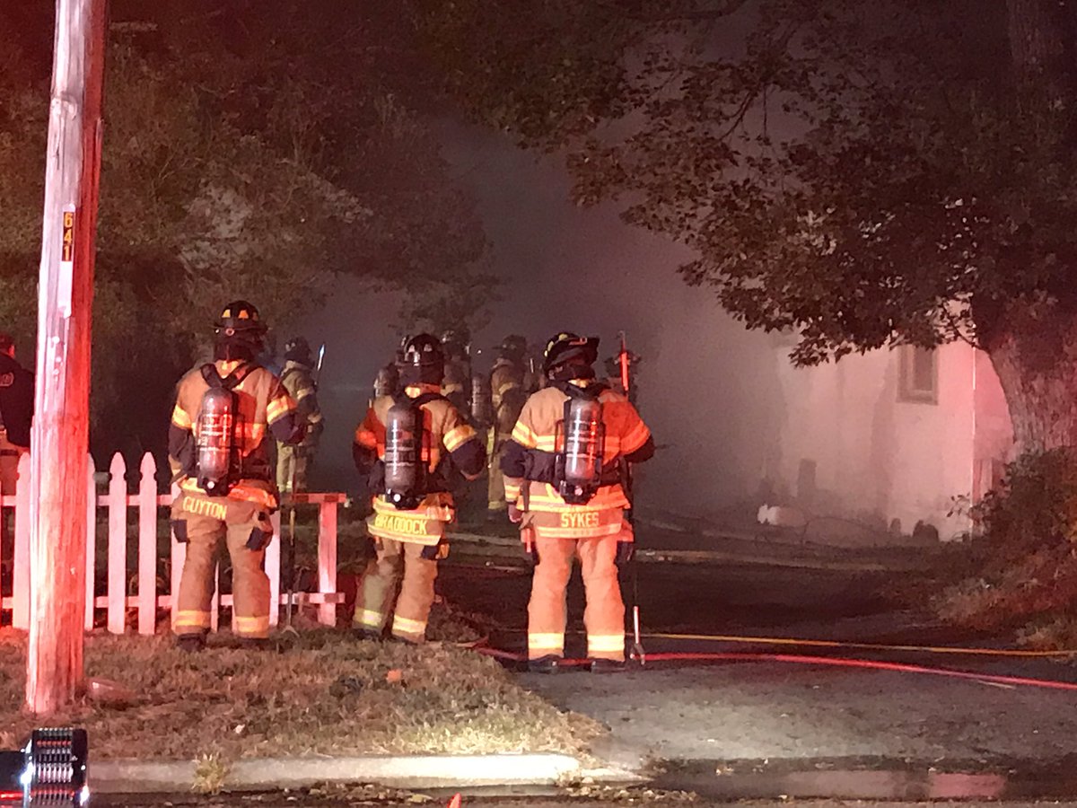 Residential structure fire in the 600 blk of 63rd st - dozens of @JFRDJAX on scene and some roads are closed in the area