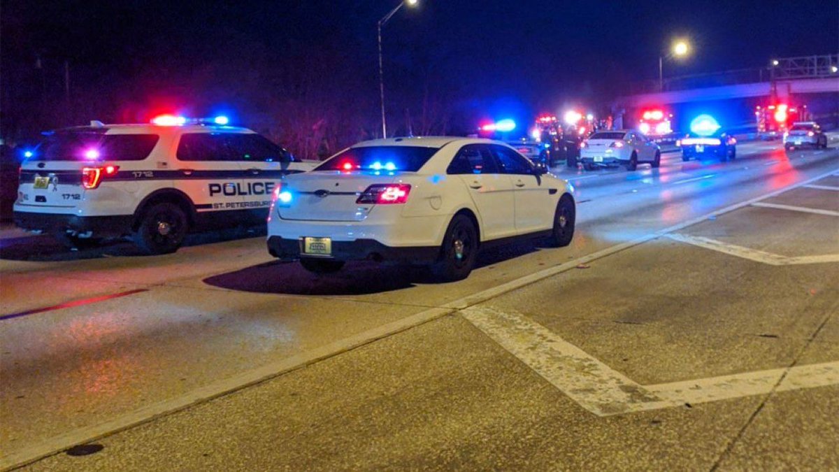 Two people who fled from a traffic stop in St. Petersburg died in a crash on Interstate 275 early Tuesday morning, the Florida Highway Patrol said.