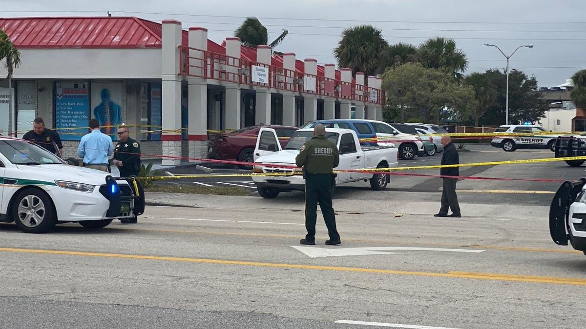 Palm Beach County detectives are investigating a deadly shooting near a shopping plaza in Lake Park on Wednesday.