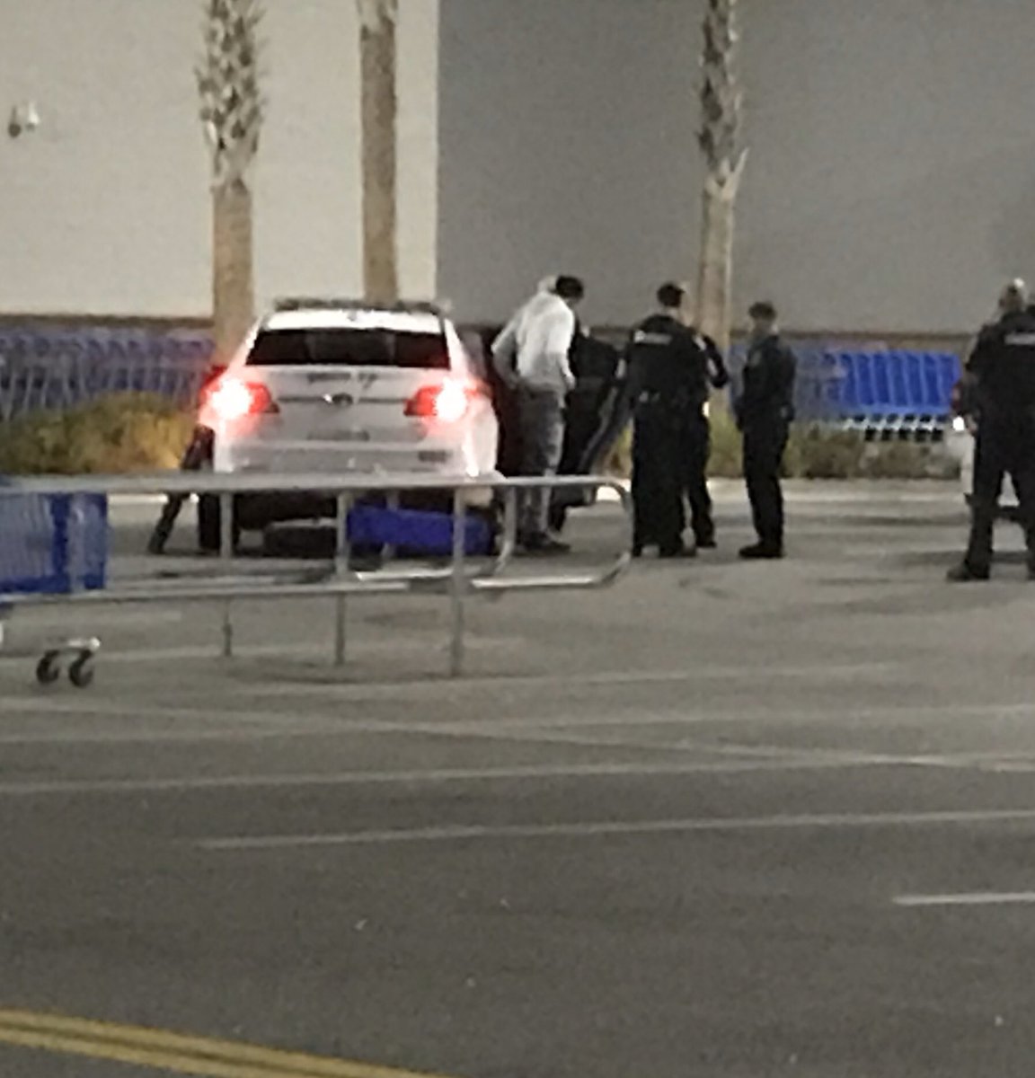An incident at the new Durbin crossing Walmart had SJSOPIO swarming the parking lot as someone reported seeing a man in a car with a gun - Deputies made contact and determined everything was ok and he was legally allowed to possess the firearm -he was released  