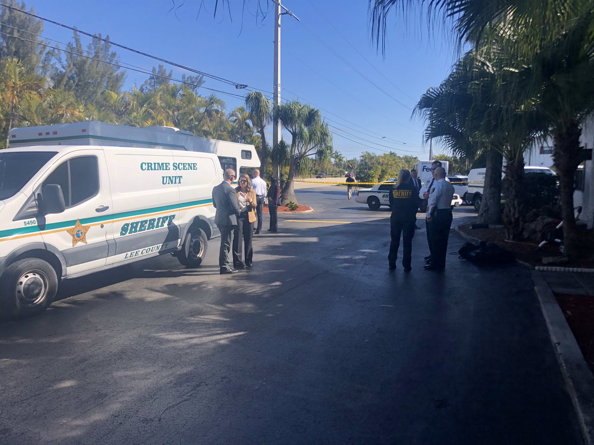 The Lee County sheriffs office investigating a homicide at the Coral Harbour apartments. Deputies say a man in his 20's was shot and killed. A fedex driver was delivering a package when he found the body