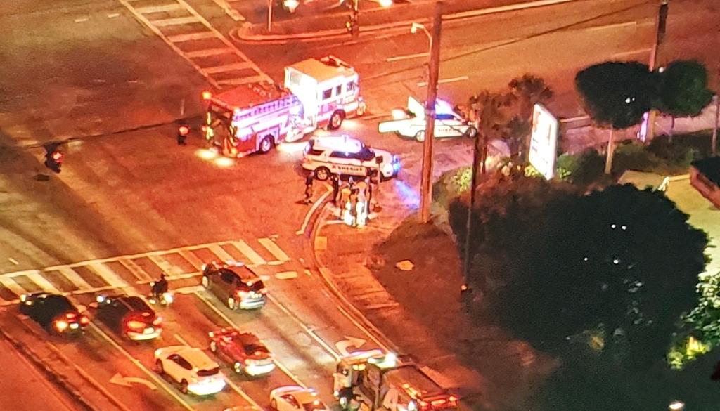 Accident West Okeechobee boulevard and Haverhill road in Florida